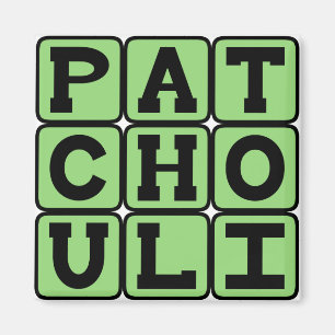 Patchouli, Hippie-Öl Magnet