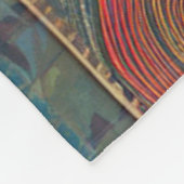 Patchwokr Mandala Fleece Blanket (Ecke)