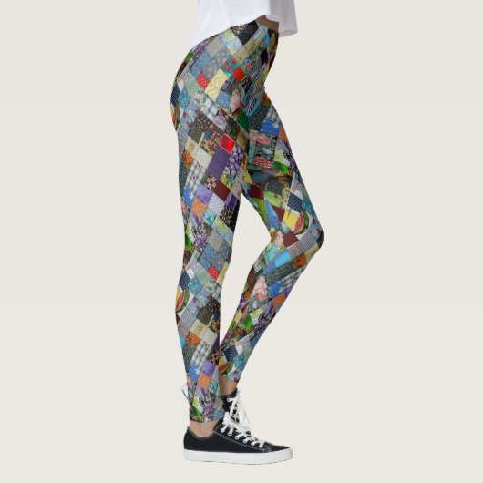 PATCHWORK-10-D LEGGINGS (Rechts)