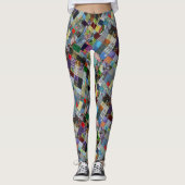 PATCHWORK-10-D LEGGINGS (Vorderseite)