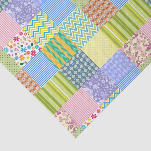 Patchwork 10lb Gewebepapier, weiß Seidenpapier (Ausschnitt)