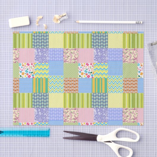 Patchwork 10lb Gewebepapier, weiß Seidenpapier (Handwerk)