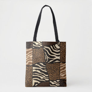 Patchwork Afrikanisches Tiermuster - Bold & Cultur Tasche