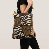 Patchwork Afrikanisches Tiermuster - Bold & Cultur Tasche (Von Nahem)