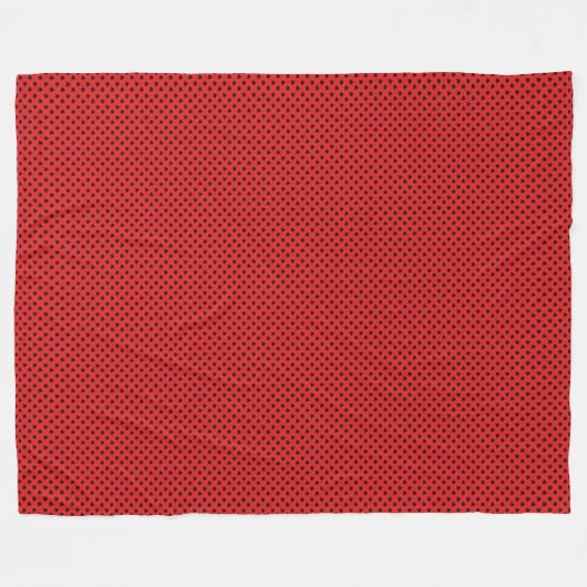 Patchwork Albanien Flaggenmuster Fleecedecke (Vorderseite (Horizontal))