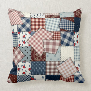 "Patchwork Americana" DURCH PILLOW Kissen