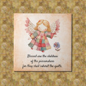 Patchwork Angel Fairy Keramik Tile Fliese