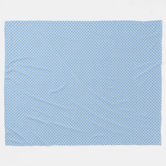 Patchwork Argentiniens Flaggenmuster Fleecedecke (Vorderseite (Horizontal))