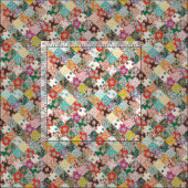 Patchwork aus Sarilmak Stoff (Kachel)