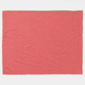 Patchwork Austria Flag Pattern Fleecedecke (Vorderseite (Horizontal))