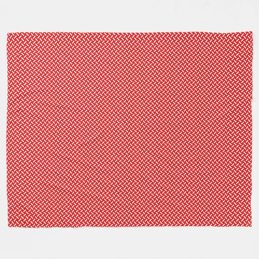 Patchwork Austria Flag Pattern Fleecedecke (Vorderseite (Horizontal))