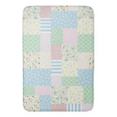Patchwork Badematte (Vorderseite Vertikal)