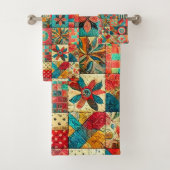 Patchwork Badhandtuch Set (Insitu)