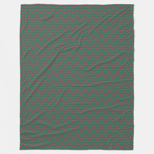 Patchwork Bangladesch Flag Muster Fleecedecke (Vorderseite)