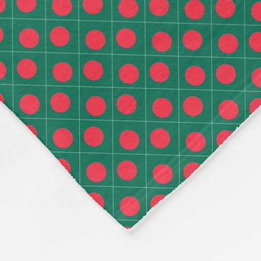 Patchwork Bangladesch Flag Muster Fleecedecke (Ecke)