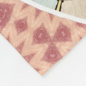 Patchwork-Berg-Sonnenaufgang-Sherpa-Decke Fleecedecke (Ecke)