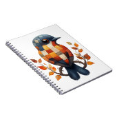 Patchwork-Bird-Notebook Notizblock (Rechte Seite)
