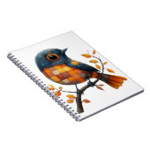 Patchwork-Bird-Notebook Notizblock (Rechte Seite)