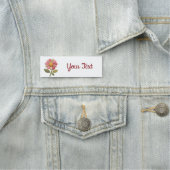 Patchwork Blume im Landhausstil Namensschild (Beispiel)