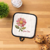 Patchwork Blume im Landhausstil Topflappen (Oben Unten)