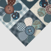 Patchwork-Blume Seidenpapier (Detail)