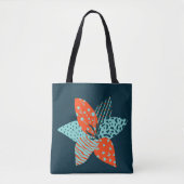 Patchwork-Blume Tasche (Vorderseite)