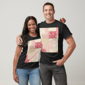 Patchwork Blumen: Handgezeichnete Ornamente. T-Shirt (Unisex)