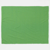 Patchwork Brasilien Flaggenmuster Fleecedecke (Vorderseite (Horizontal))