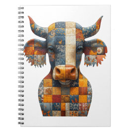 Patchwork Bull Notebook Notizblock