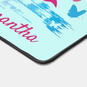 Patchwork Butterflies Design Desk Mat Schreibtischunterlage (Ecke)