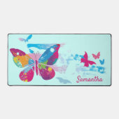 Patchwork Butterflies Design Desk Mat Schreibtischunterlage (Vorderseite)