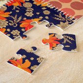 Patchwork-Charme: Blumen und geometrische Mischung Puzzle (Seite)