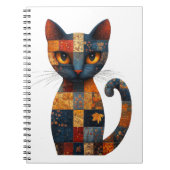 Patchwork-Chat-Notebook Notizblock (Vorderseite)