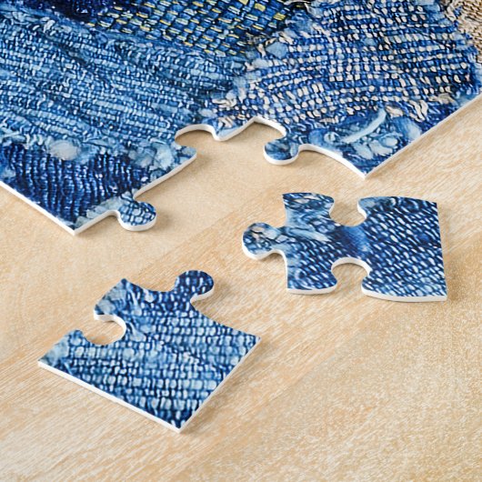 Patchwork Chic: Stoffmuster-Fun Puzzle (Seite)