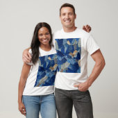 Patchwork Chic: Stoffmuster-Fun T-Shirt (Unisex)