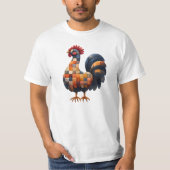 Patchwork Cockerel T - Shirt (Vorderseite)