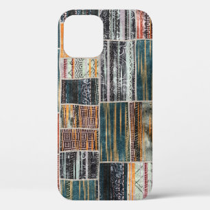 Patchwork-Collage-Mix, Quilt-Musterdruck. Case-Mate iPhone Hülle