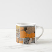 Patchwork-Collage, Quilt-Mix-Muster Espressotasse (Rechts)