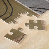 Patchwork-Collage, Quilt-Mix-Muster Puzzle (Seite)