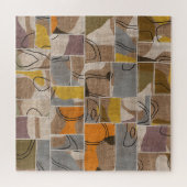 Patchwork-Collage, Quilt-Mix-Muster Puzzle (Horizontal)