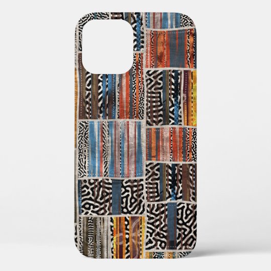 Patchwork-Collage: Quilt-Muster-Extravaganz Case-Mate iPhone Hülle (Rückseite)