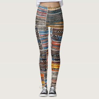 Patchwork-Collage: Quilt-Muster-Extravaganz Leggings