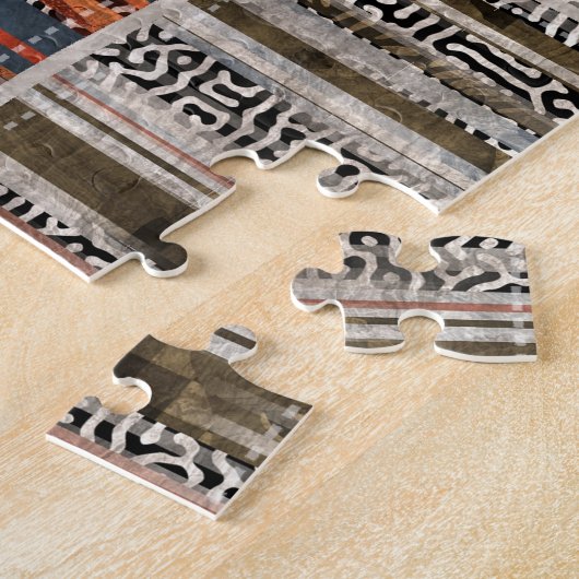 Patchwork Collage: Quilt Pattern Extravaganza Puzzle (Seite)