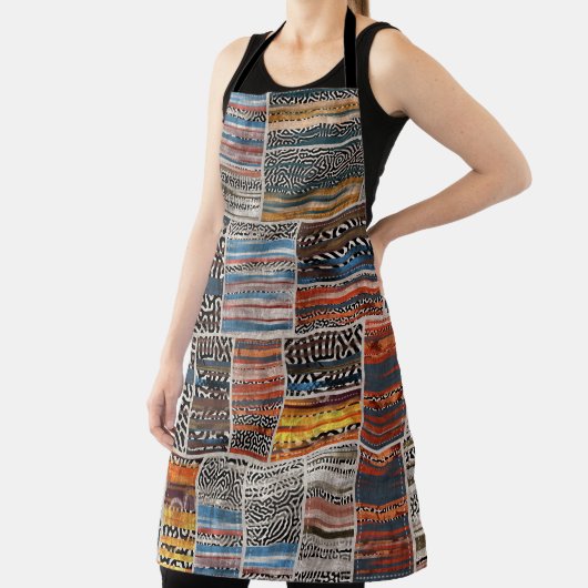 Patchwork Collage: Quilt Pattern Extravaganza Schürze (InSitu)