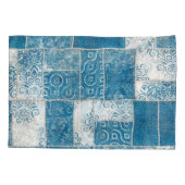 Patchwork-Collage: Quilt Pattern Mix Kissenbezug (Rückseite)