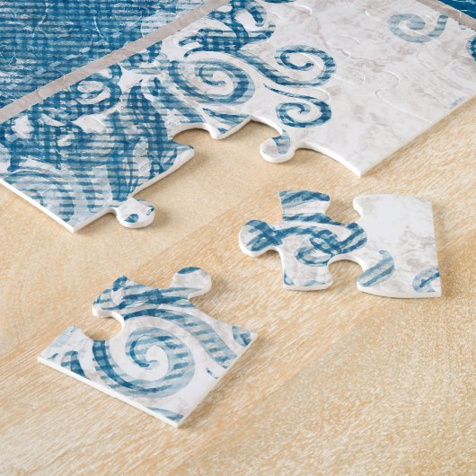 Patchwork-Collage: Quilt Pattern Mix Puzzle (Seite)