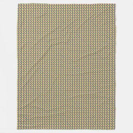 Patchwork Comoros-Flag-Muster Fleecedecke