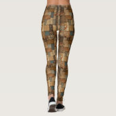 Patchwork Crazy Quilt Leggings (Rückseite)