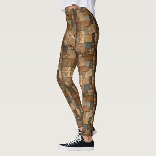 Patchwork Crazy Quilt Leggings (Links)