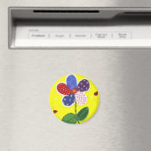 Patchwork-Daisy-Magnet Magnet (In Situ (Geschirrspüler))